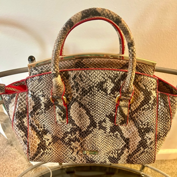 Faux Python Mini Handbag - Picture 7 of 9
